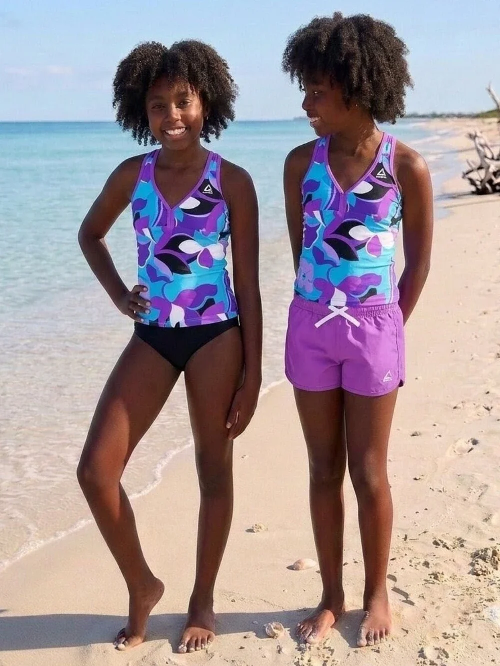 Gerry 3pc Swimsuit & Shorts With Velcro Toss & Catch Game